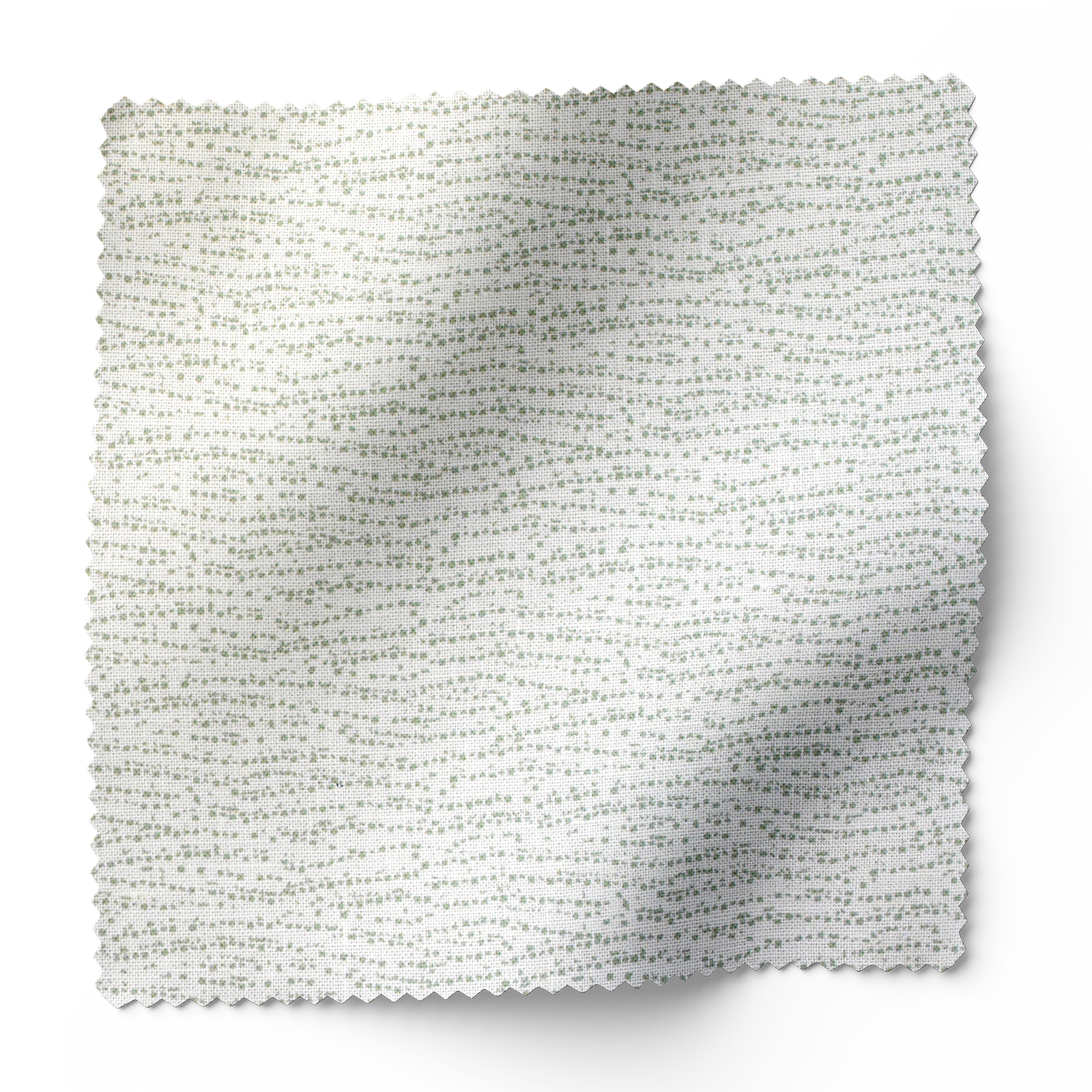 Harbor fabric in Celadon by Emily Daws – swatch view showing pattern and color for coastal interiors – Waterways fabric collection; Charleston luxury fabric by the yard for interiors and coastal homes