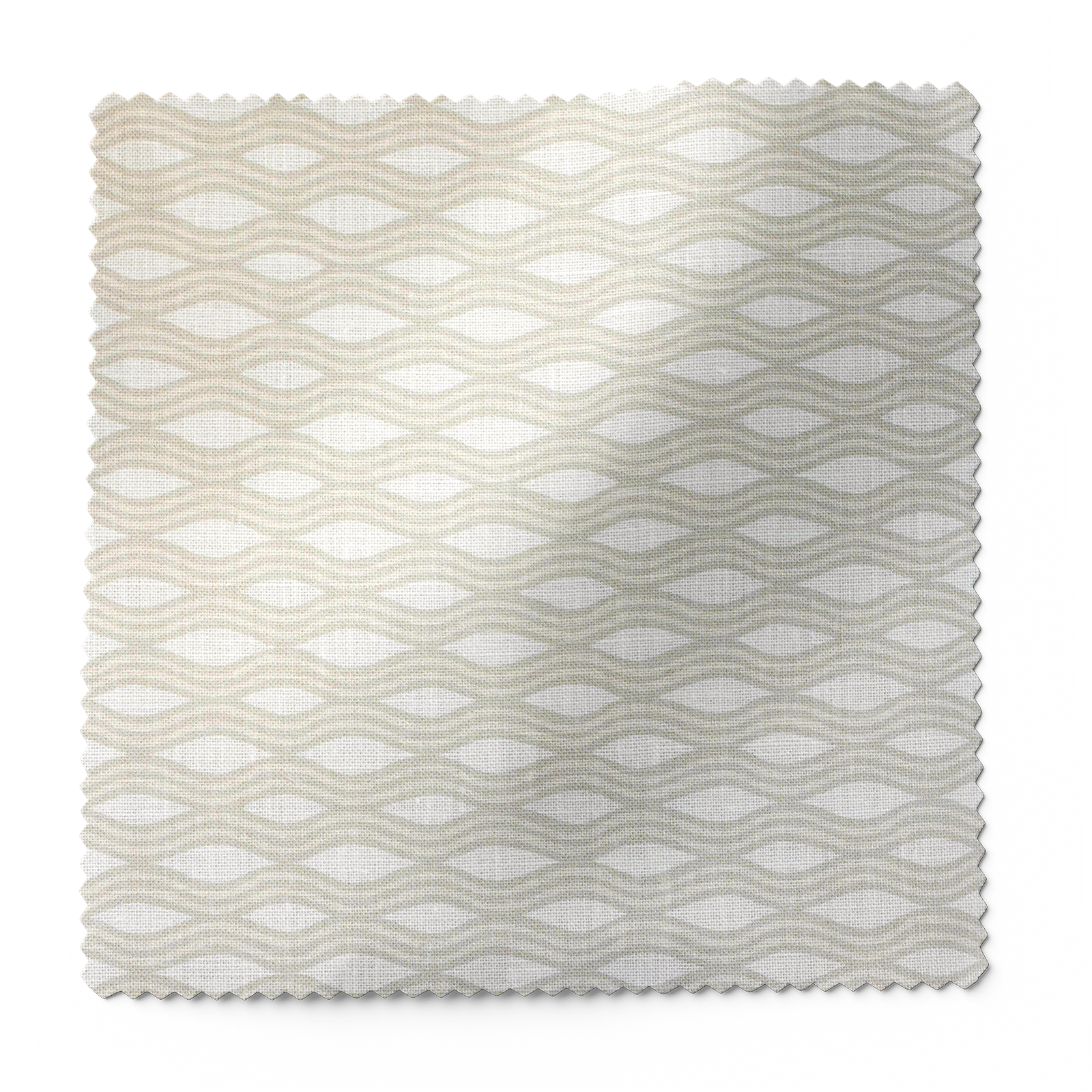 Inlet fabric in Beach by Emily Daws – swatch view showing pattern and color for coastal interiors – Waterways fabric collection; Charleston luxury fabric by the yard for interiors and coastal homes