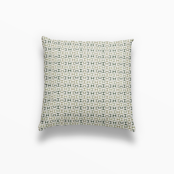 Kaleidoscope Pillow in Ivy