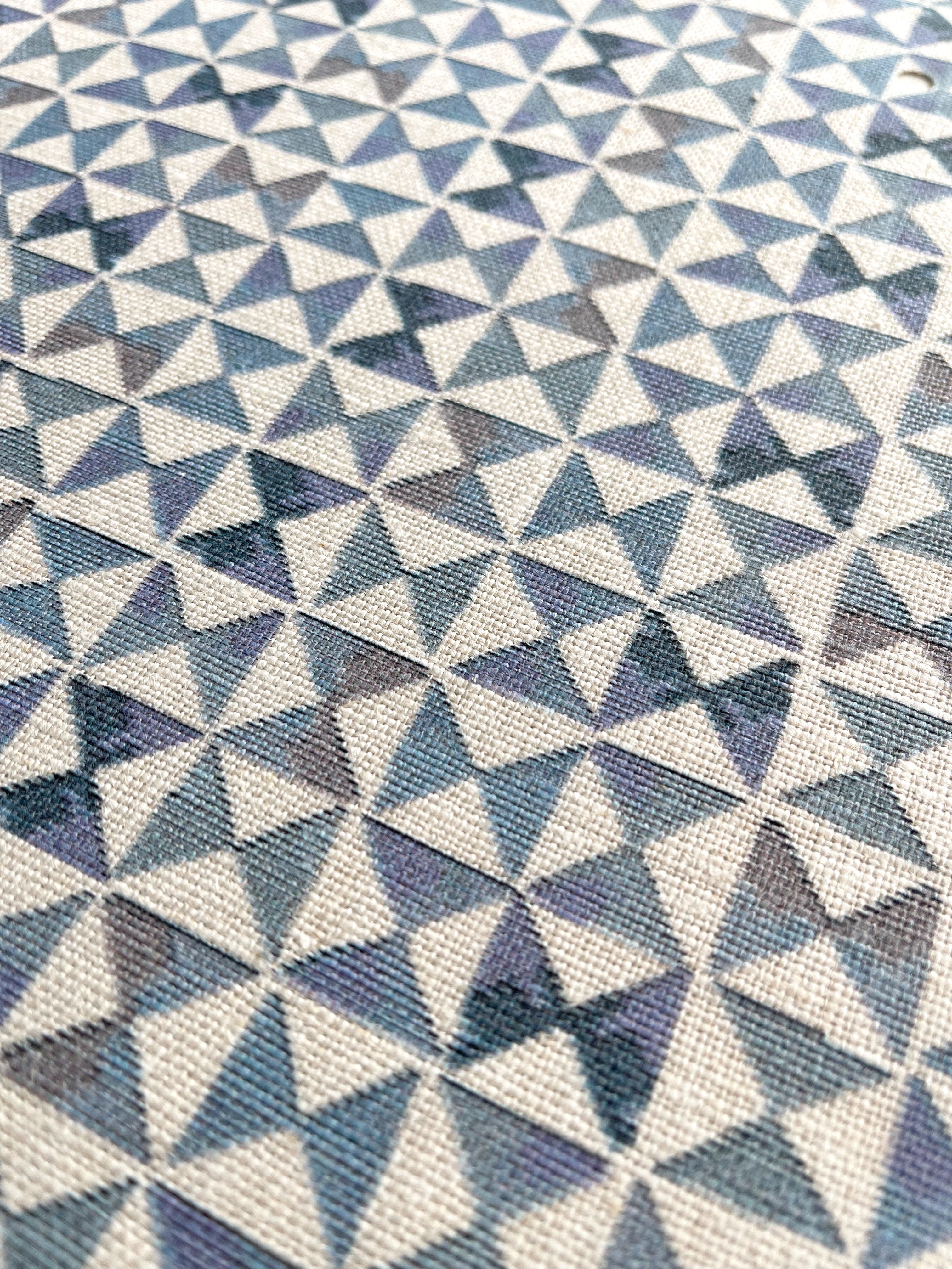 Kaleidoscope Pillow in Iris