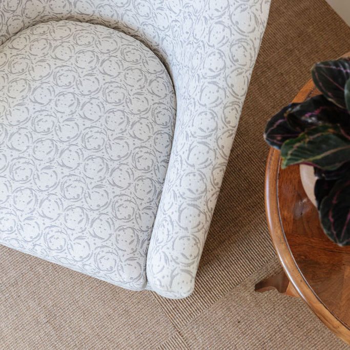 Emily Daws fabric suitable for custom window treatments, handcrafted pillows, and boutique interior projects.