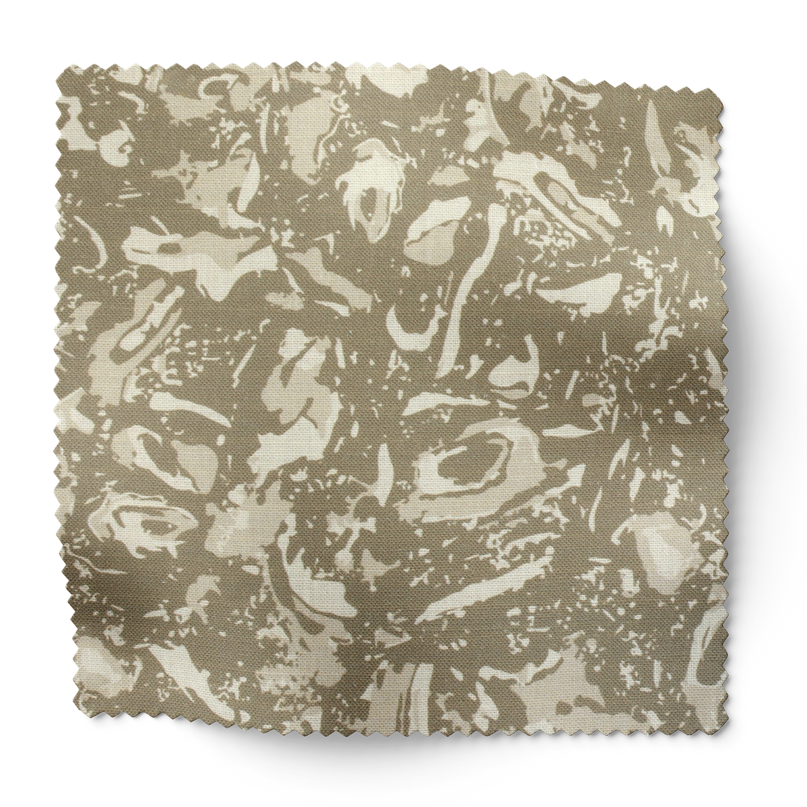 River Reef fabric in Hazel by Emily Daws – swatch view showing pattern and color for coastal interiors – Waterways fabric collection; Charleston luxury fabric by the yard for interiors and coastal homes