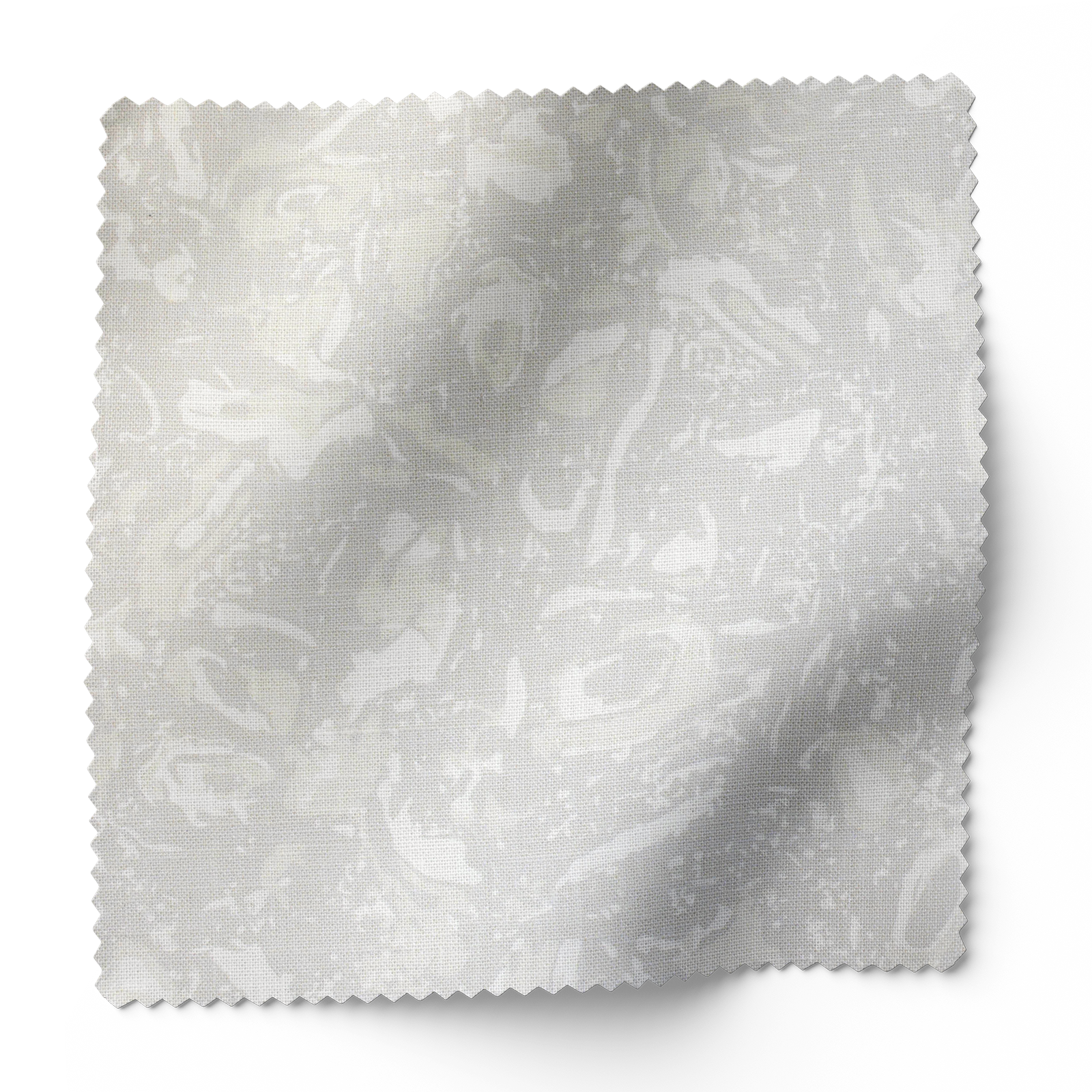 River Reef fabric in Marble by Emily Daws – swatch view showing pattern and color for coastal interiors – Waterways fabric collection; Charleston luxury fabric by the yard for interiors and coastal homes