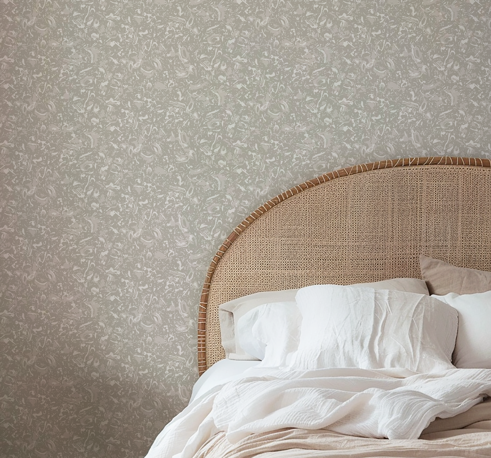 River Reef Wallpaper in Pearl
