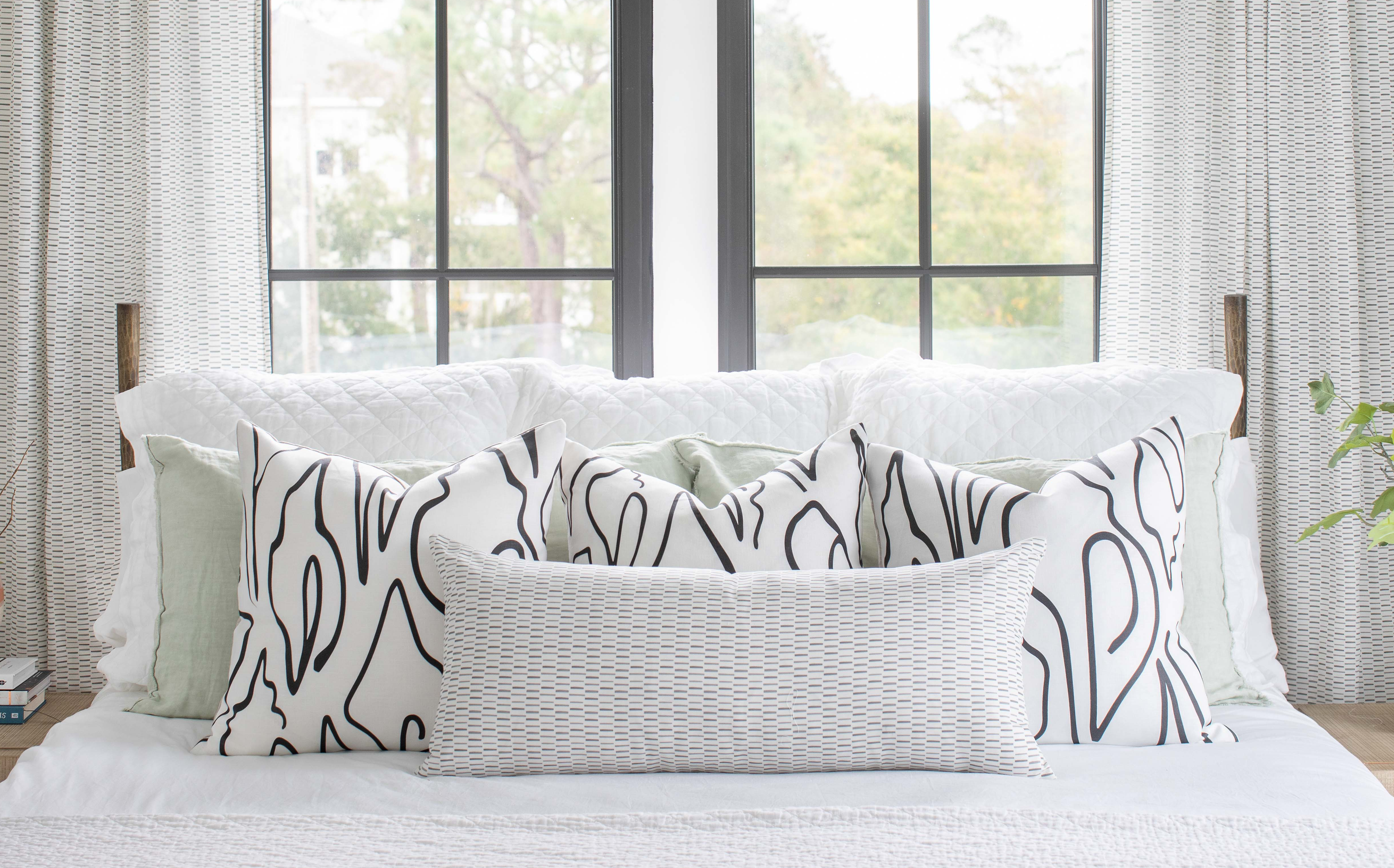 Sweetgrass Pillow in Graphite