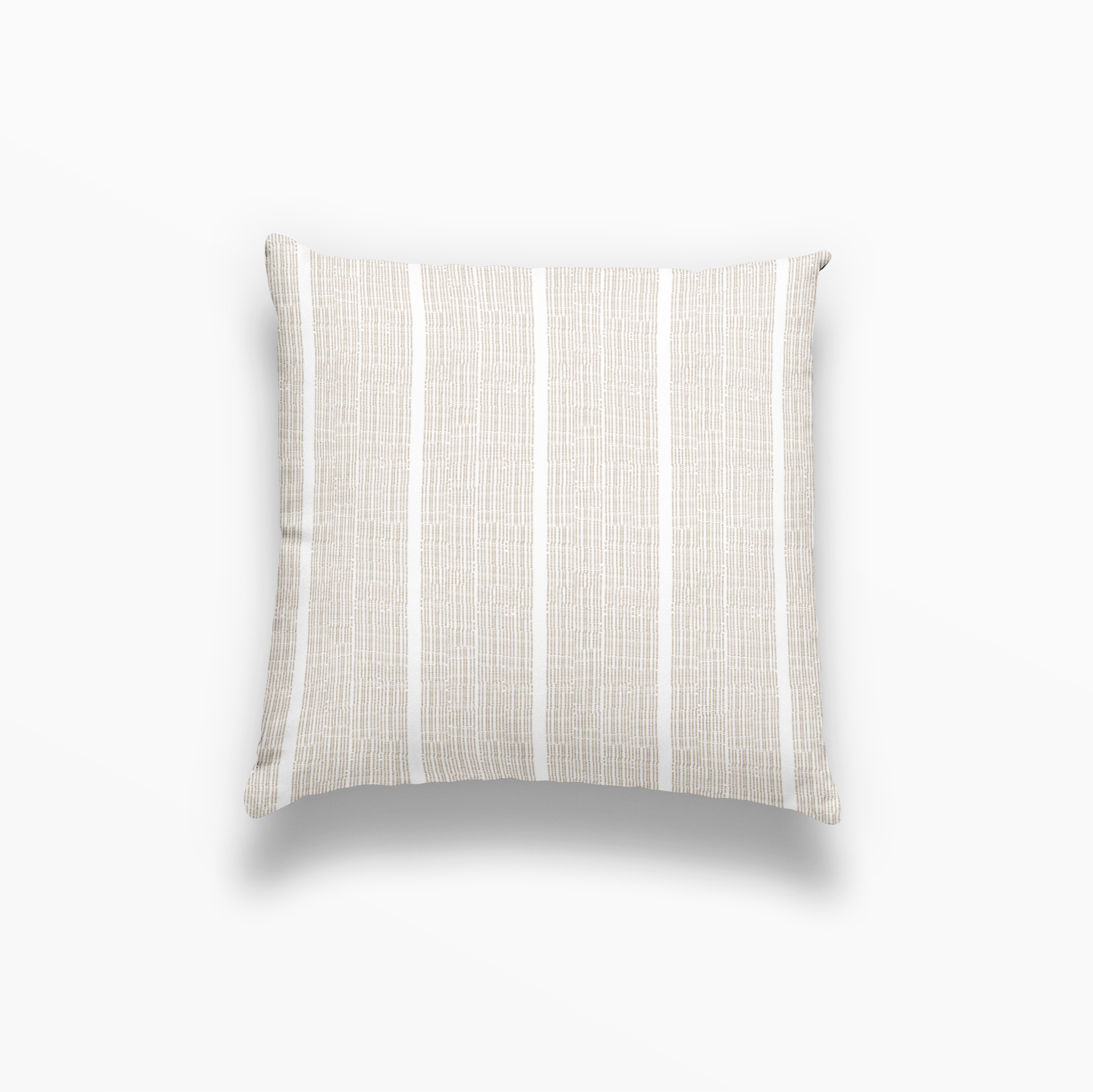 Sandbar pillow in Tawny by Emily Daws – square throw pillow for breezy, lowcountry-inspired living