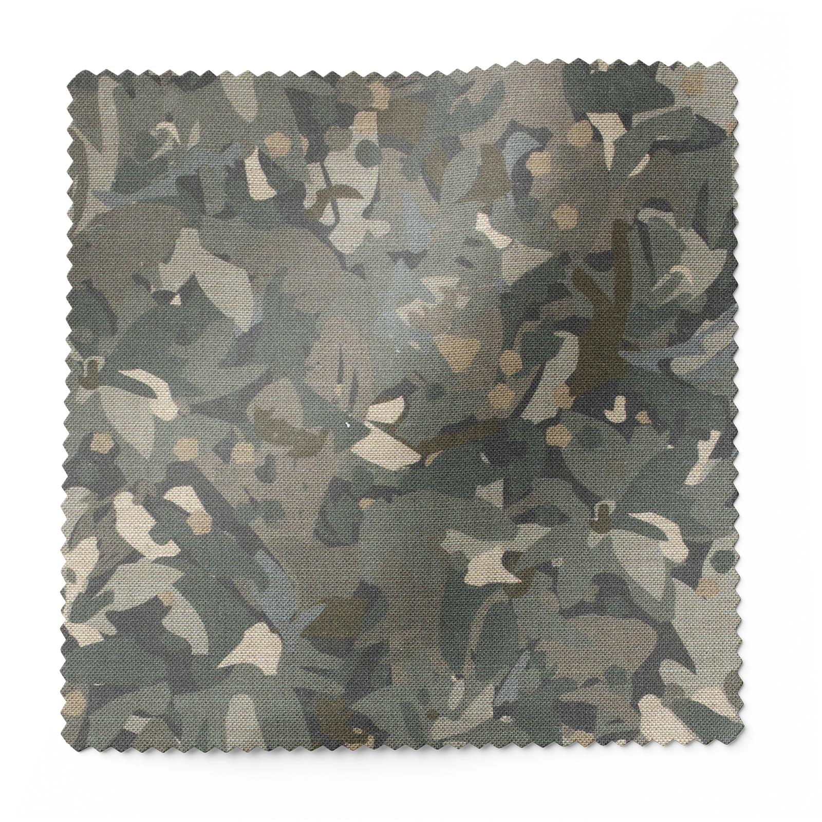 Thicket fabric in Shale by Emily Daws – floral swatch ideal for drapery or upholstery in mountain homes