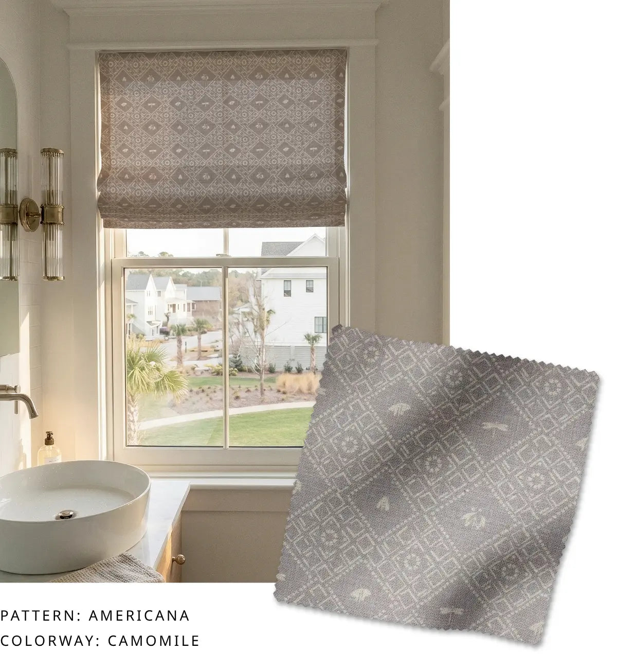 Americana Fabric in Camomile