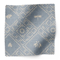Americana Fabric Swatch in Cornflower