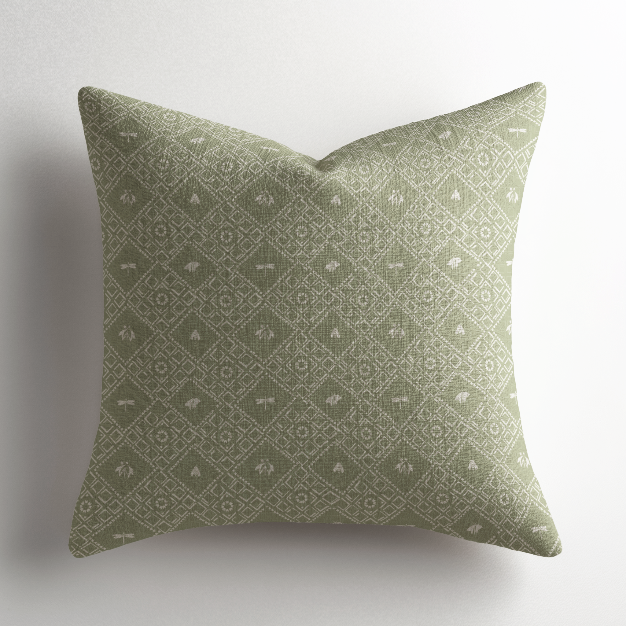 Americana Pillow in Edamame