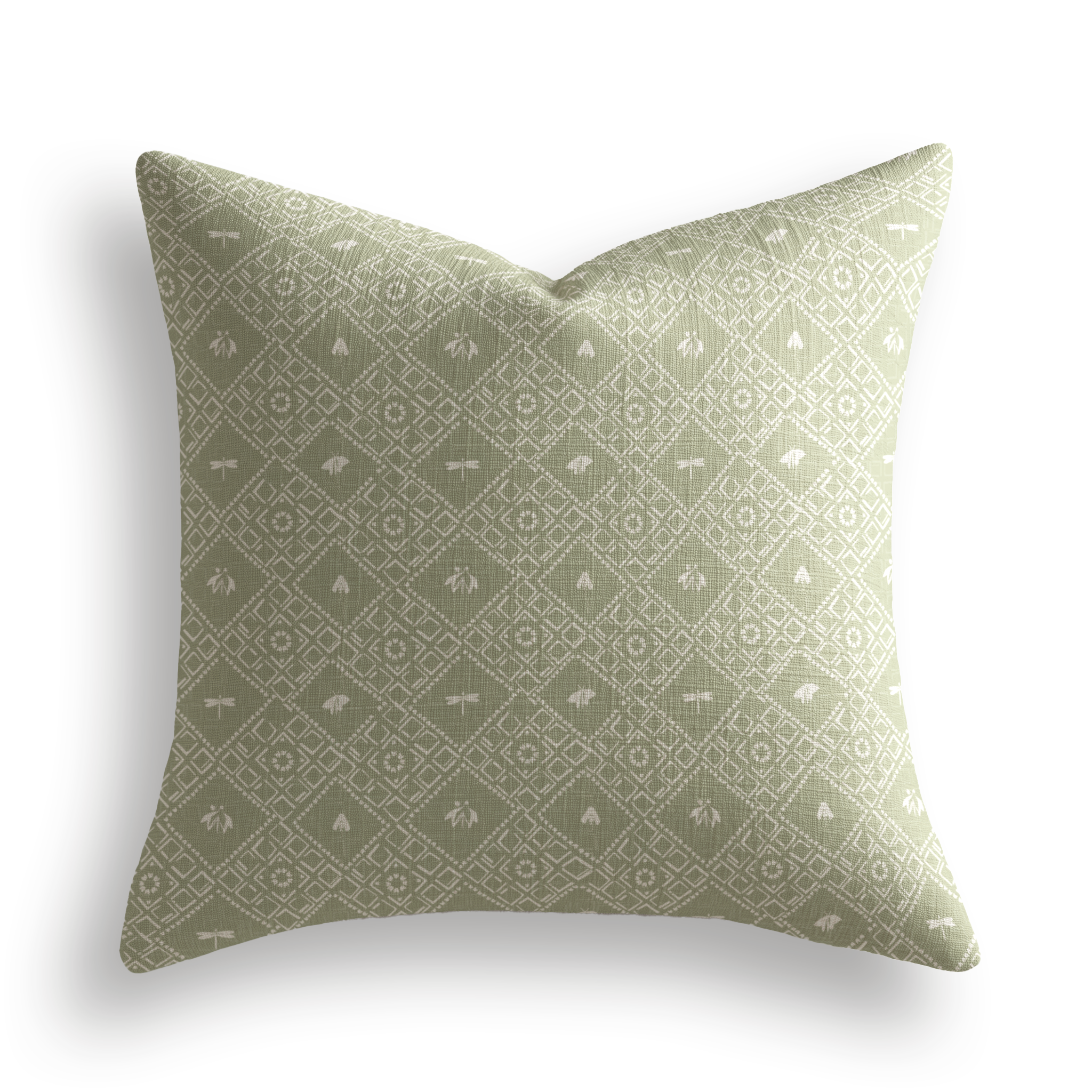 Americana Pillow in Edamame