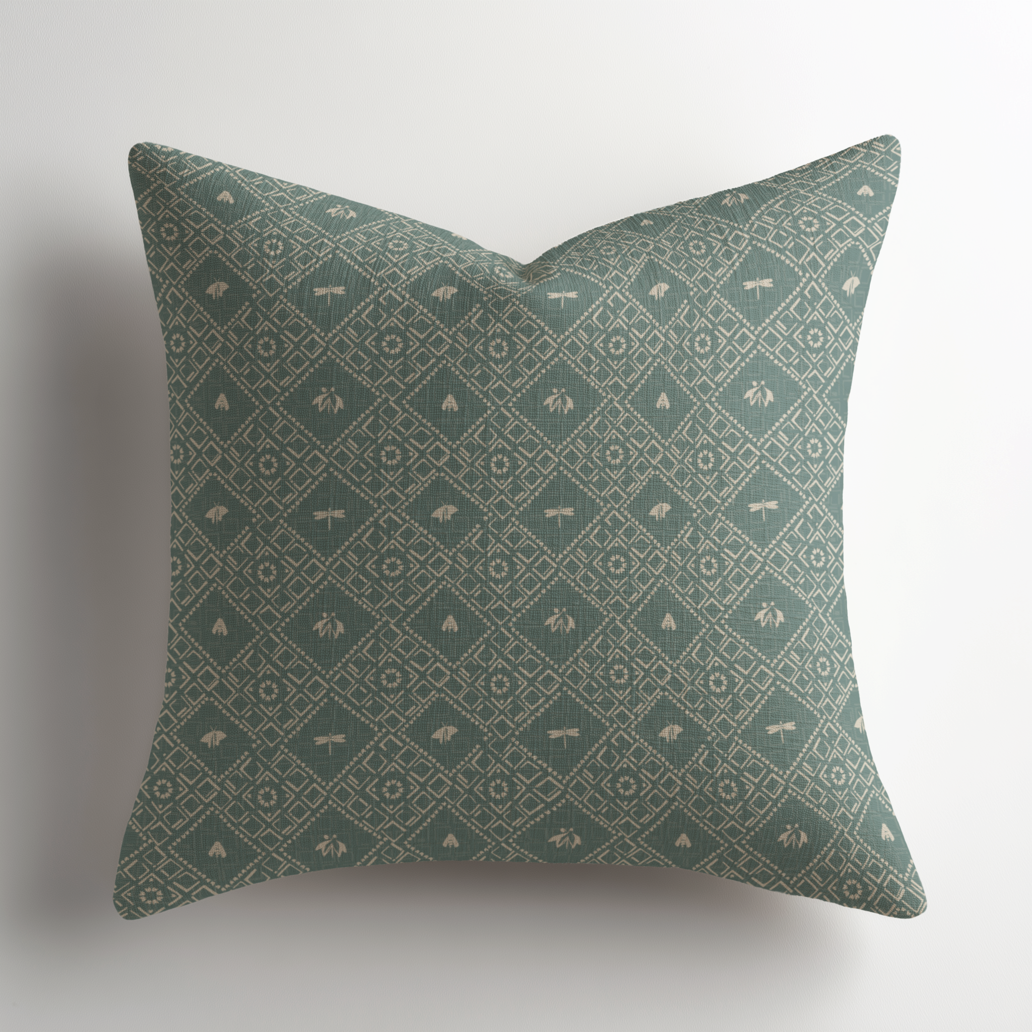 Americana Pillow in Teal