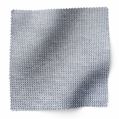 Basketweave Fabric Swatch in Mariner