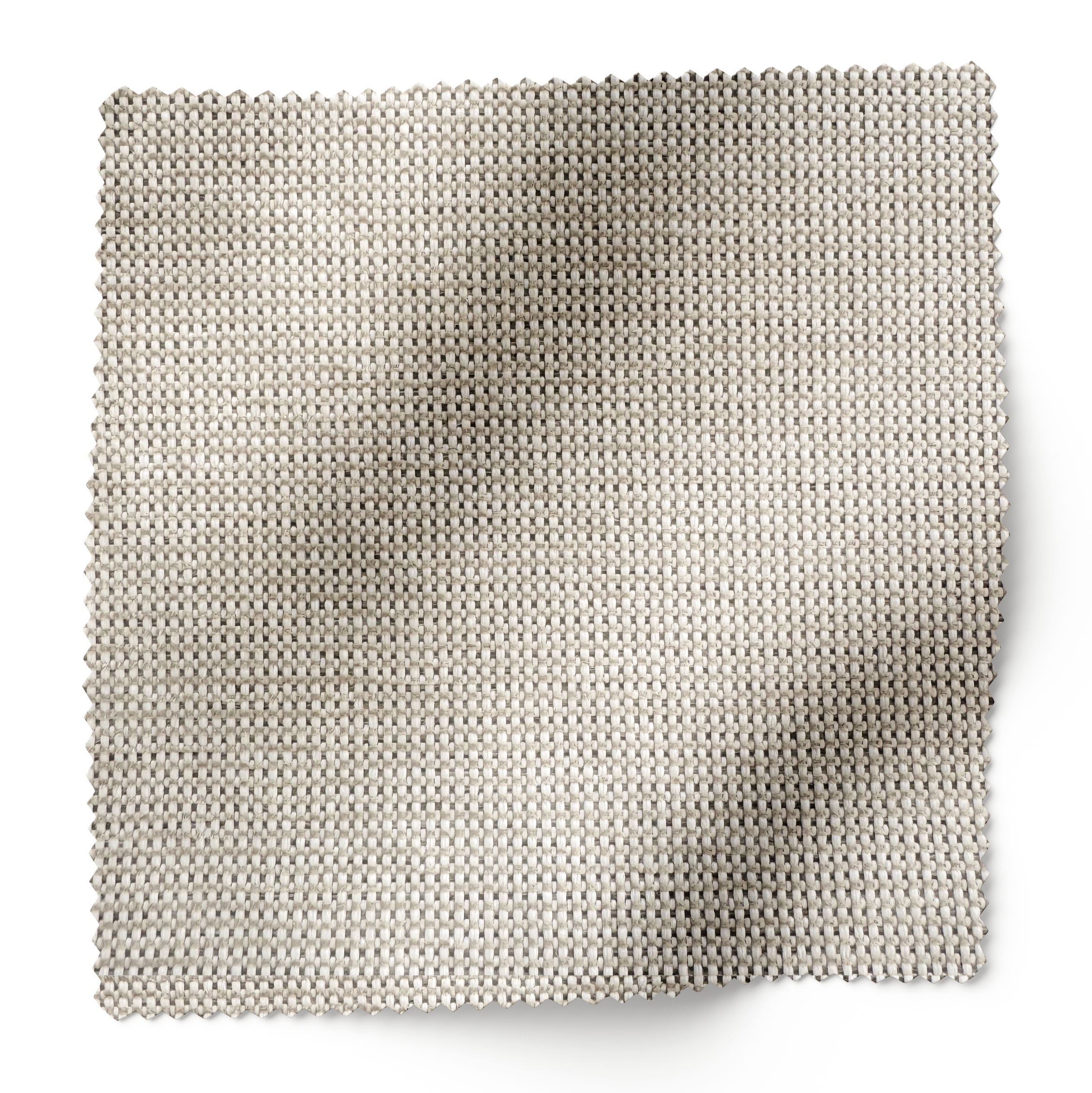 Basketweave Fabric Swatch in Oat