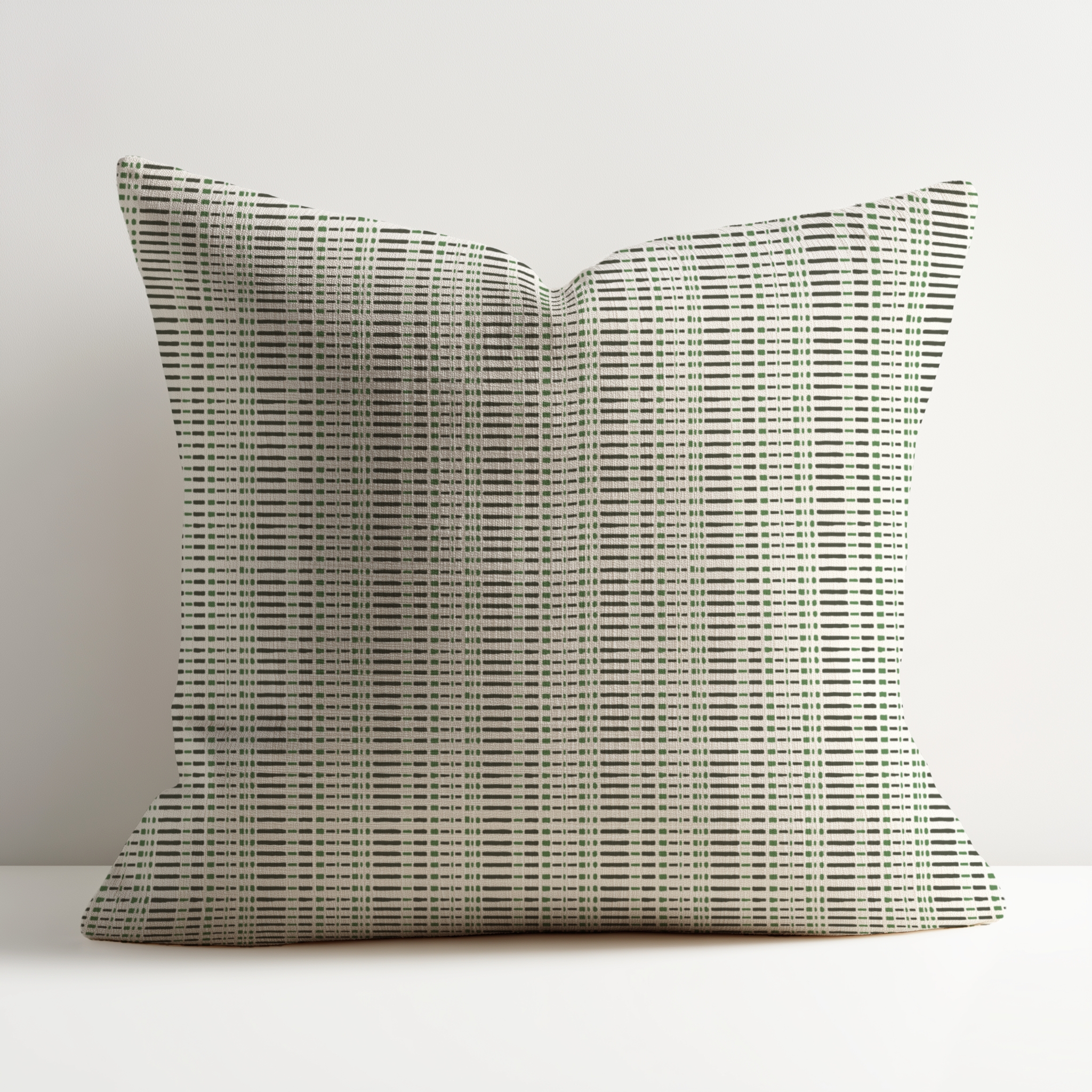Birch Pillow in Evergreen