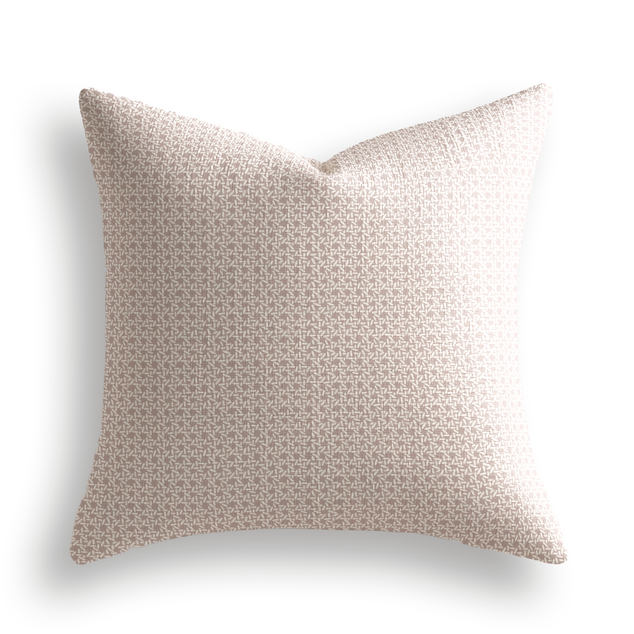 Carolina Rice Throw Pillow in Blush by Emily Daws — Charleston Collection, made-to-order on Belgian linen