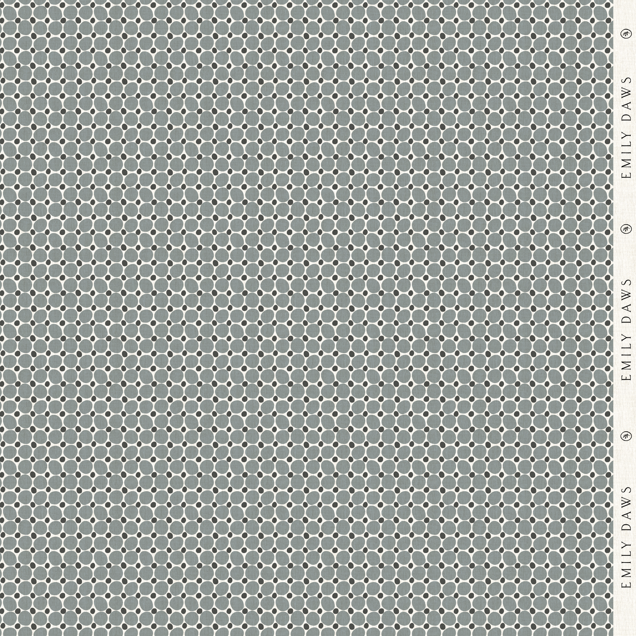 cobblestone fabric in lagoon by emily daws swatch view showing pattern and color details for interiors