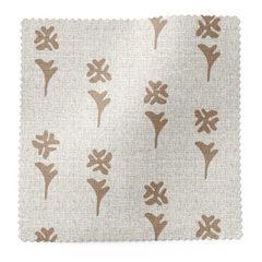Daffodil Fabric Swatch in Copper