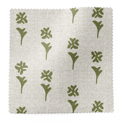 Daffodil Fabric Swatch in Sprout