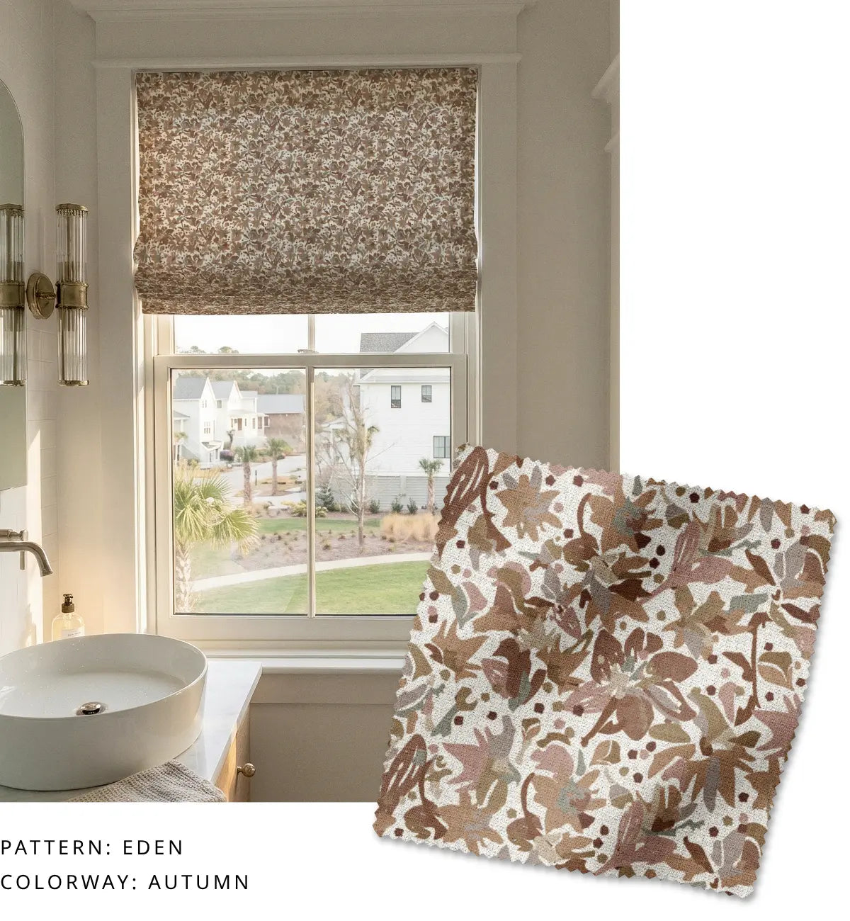 Eden Fabric in Autumn