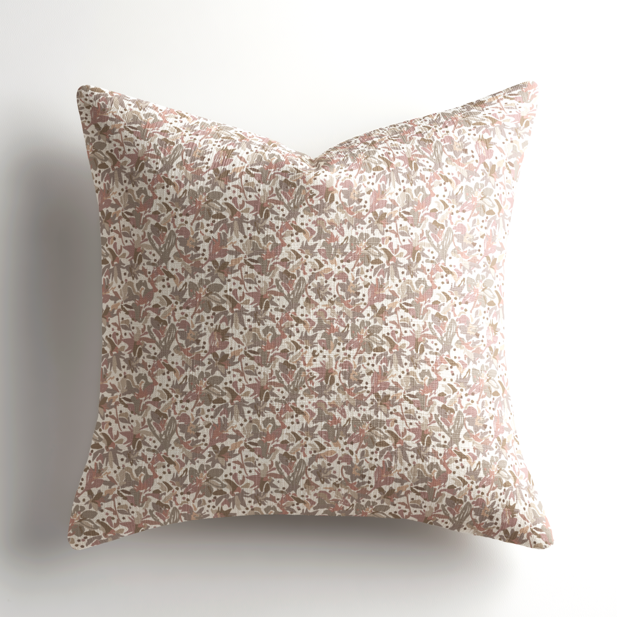 Charleston-inspired designer throw pillow from Emily Daws in Eden Azalea, a premium throw pillow created for interior designers sourcing boutique textiles and made-in-the-USA craftsmanship.