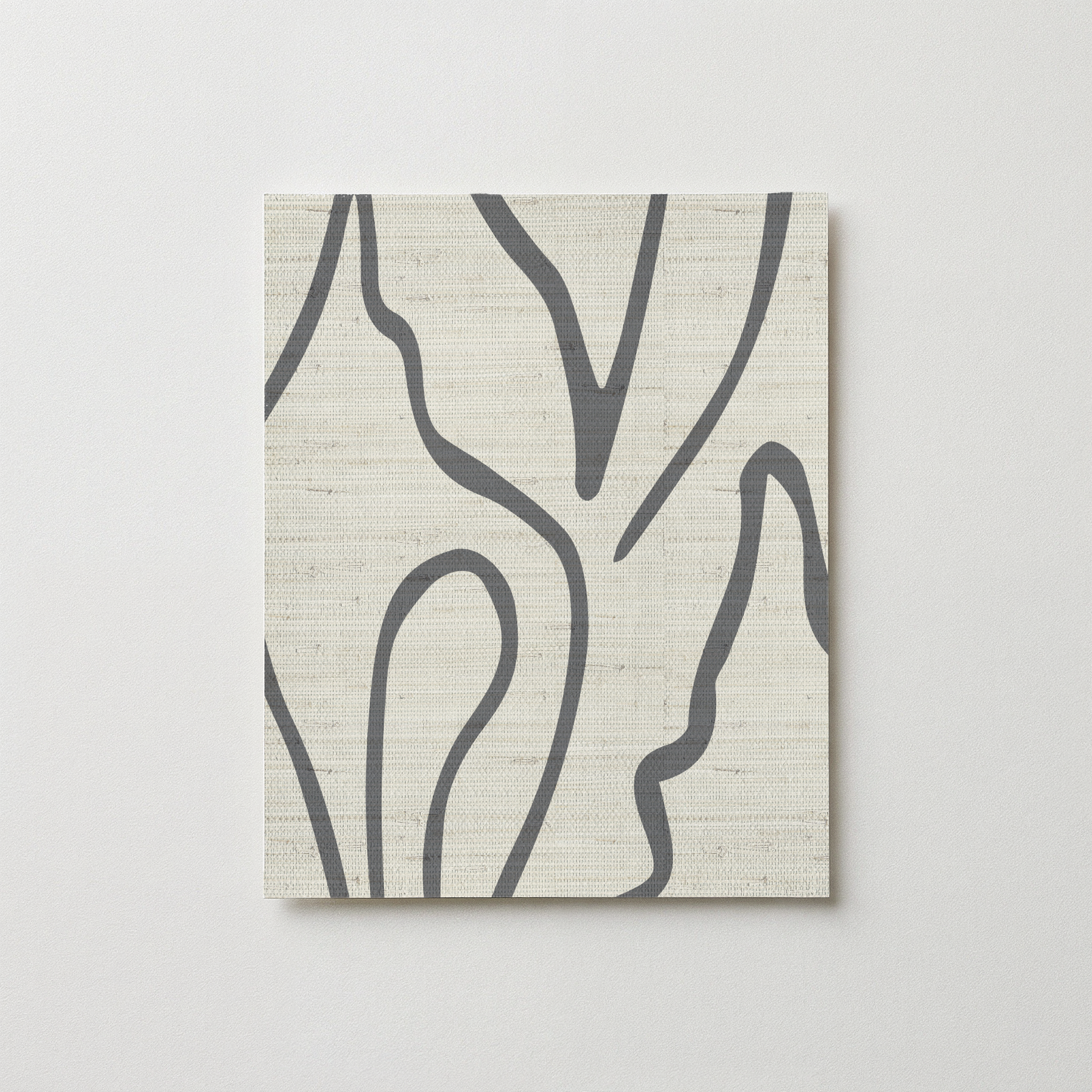 Edisto Grasscloth Swatch in High Tide