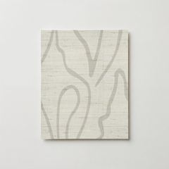 Edisto Grasscloth Swatch in Salt