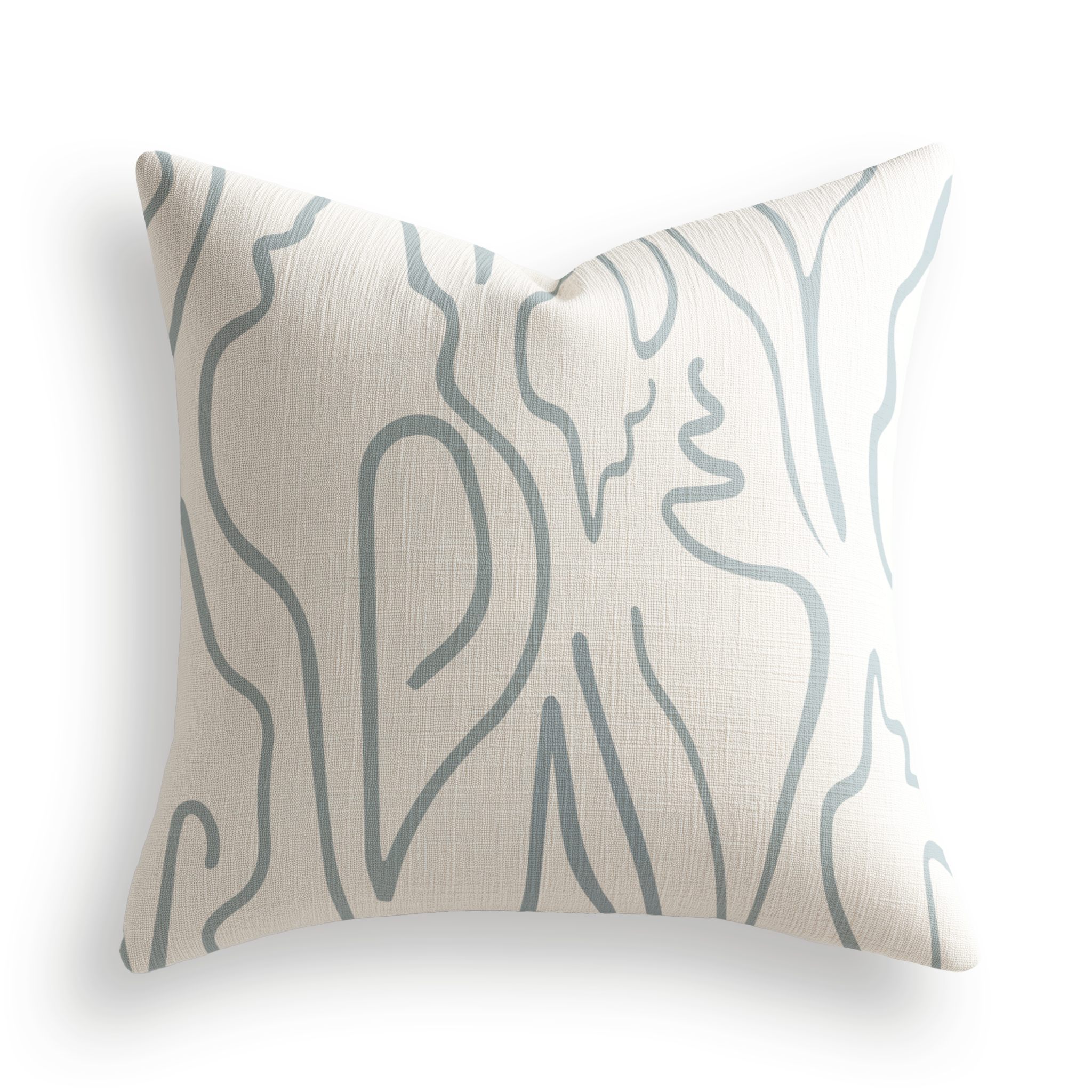 Edisto Pillow in Turquoise