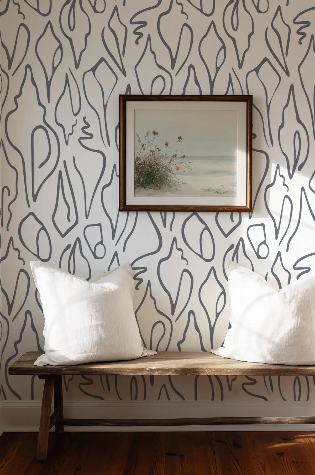 Edisto Wallpaper in High Tide