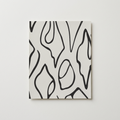 Edisto Wallpaper Swatch in Jet