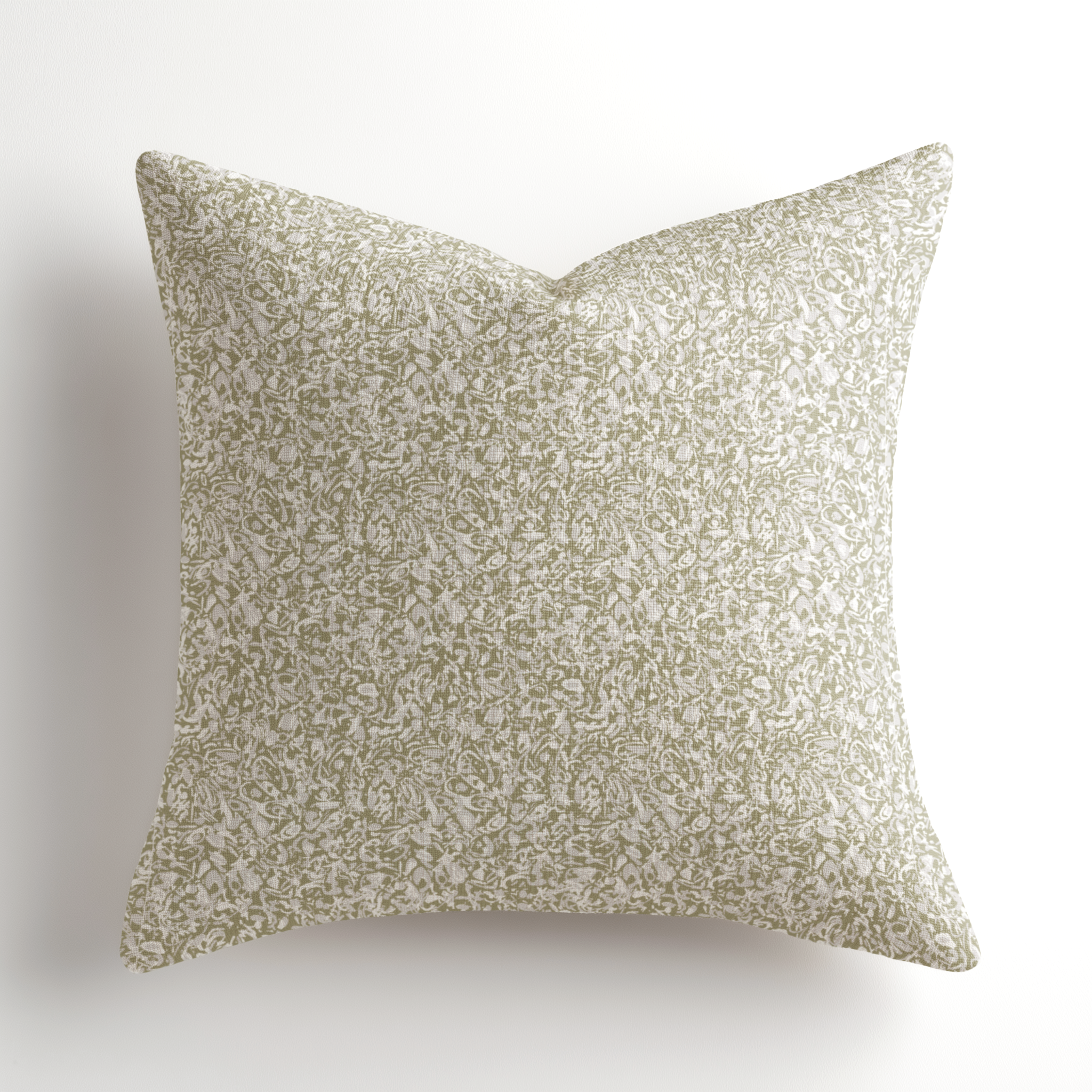 Estuary Pillow in Chartreuse