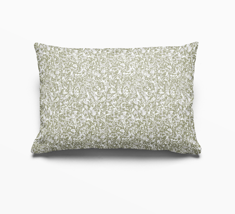 Estuary Pillow in Chartreuse