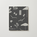 Folly Toile Wallpaper Swatch in Storm