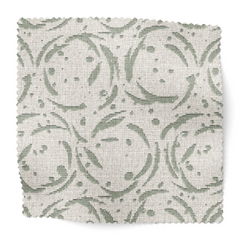 Nest Fabric Swatch in Eucalyptus