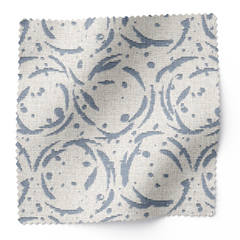 Nest Fabric Swatch in Raindrop