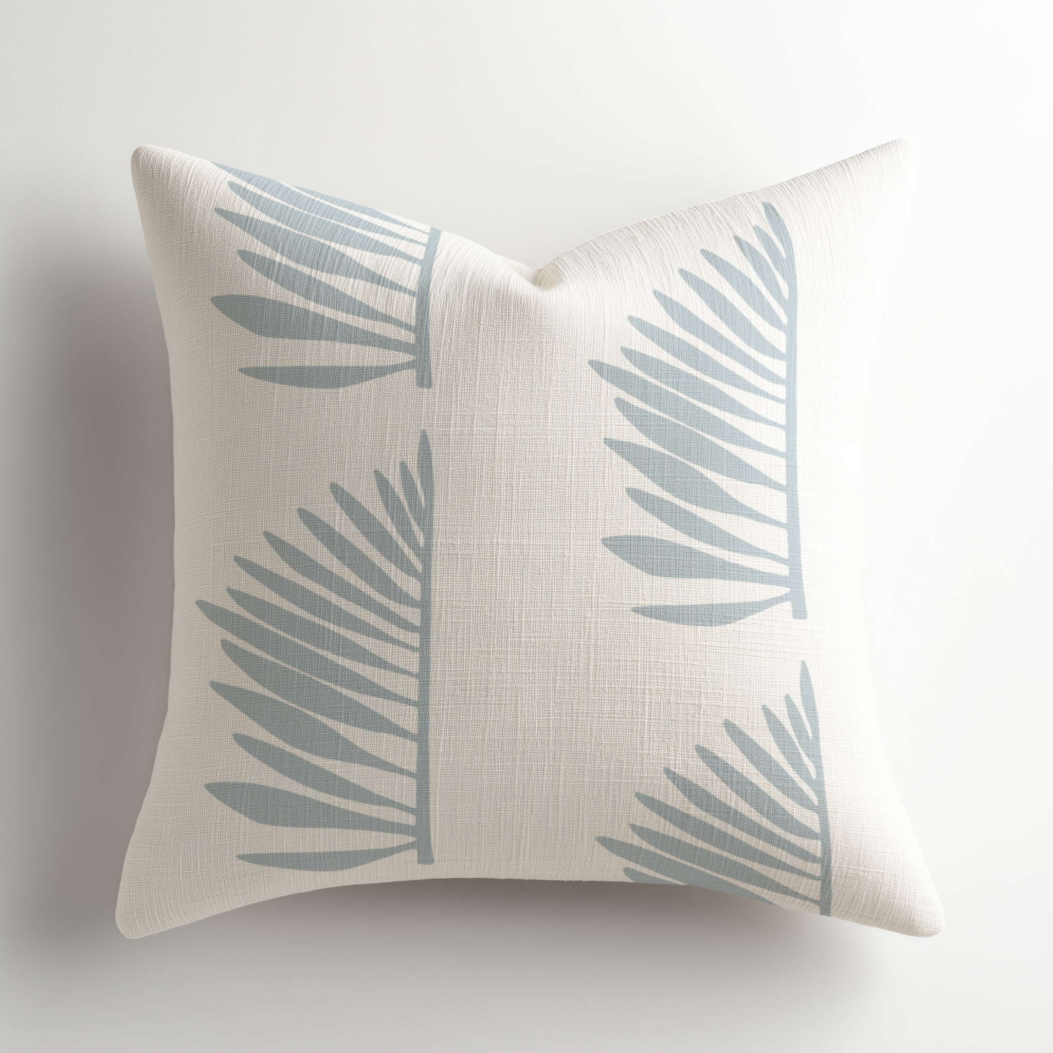 Palmetto Pillow in Sea