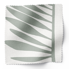 Palmetto Fabric Swatch in Leaf