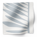 Palmetto Fabric Swatch in Ocean