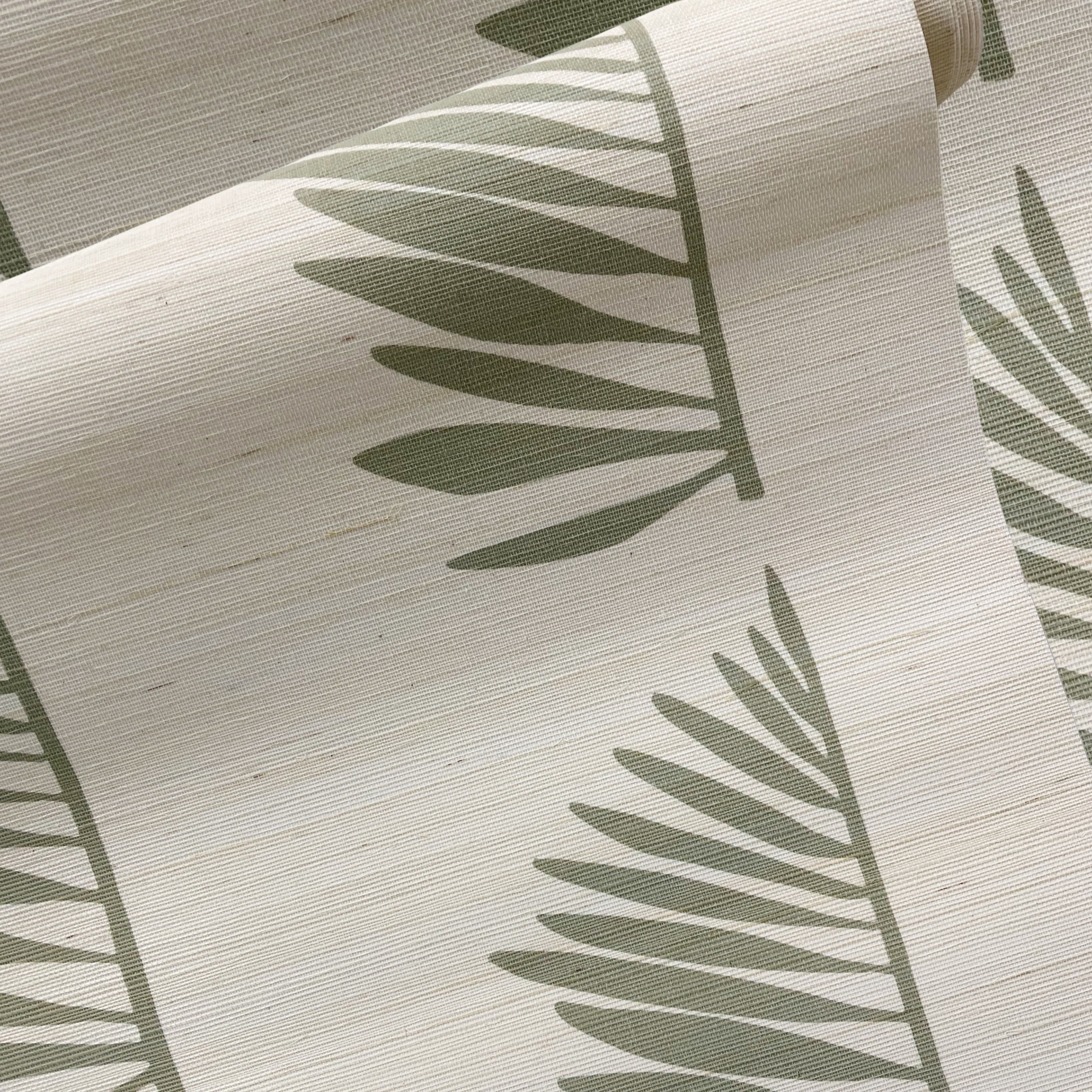 Palmetto Grasscloth in Sage