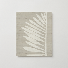 Palmetto Grasscloth Swatch in Dune