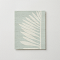 Palmetto Grasscloth Swatch in Haint Blue