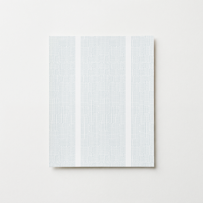 Sandbar Wallpaper Sample in Pale Blue | Emily Daws