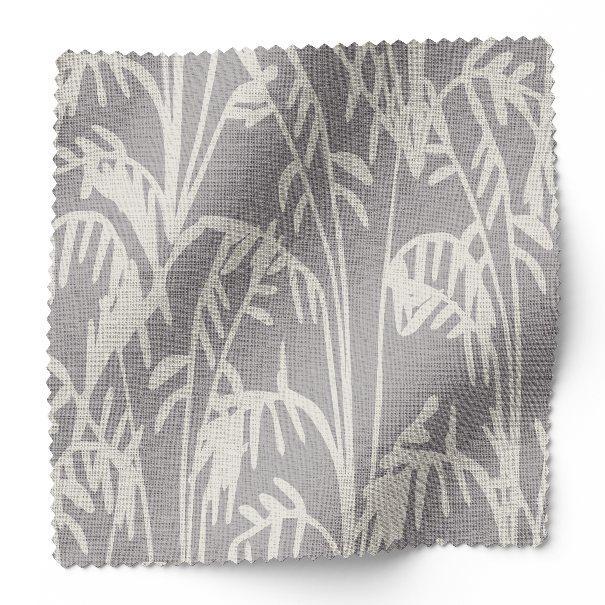 Seabrook fabric swatch in Twilight by Emily Daws — 6x6 Belgian linen sample, Sea Island Collection