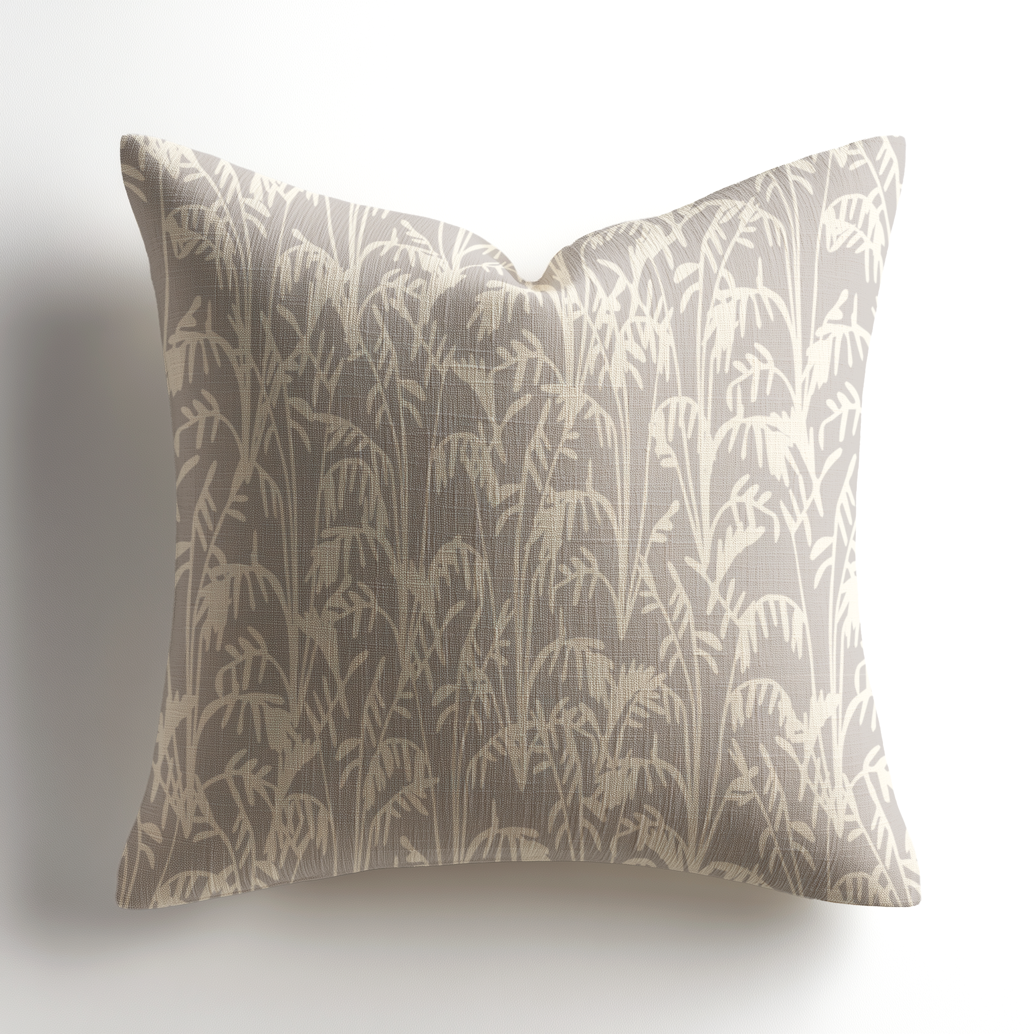 Small-batch handcrafted throw pillow by Emily Daws showcasing the Seabrook pattern in Twilight, a Charleston-based artful accent pillow ideal for refined luxury interiors.