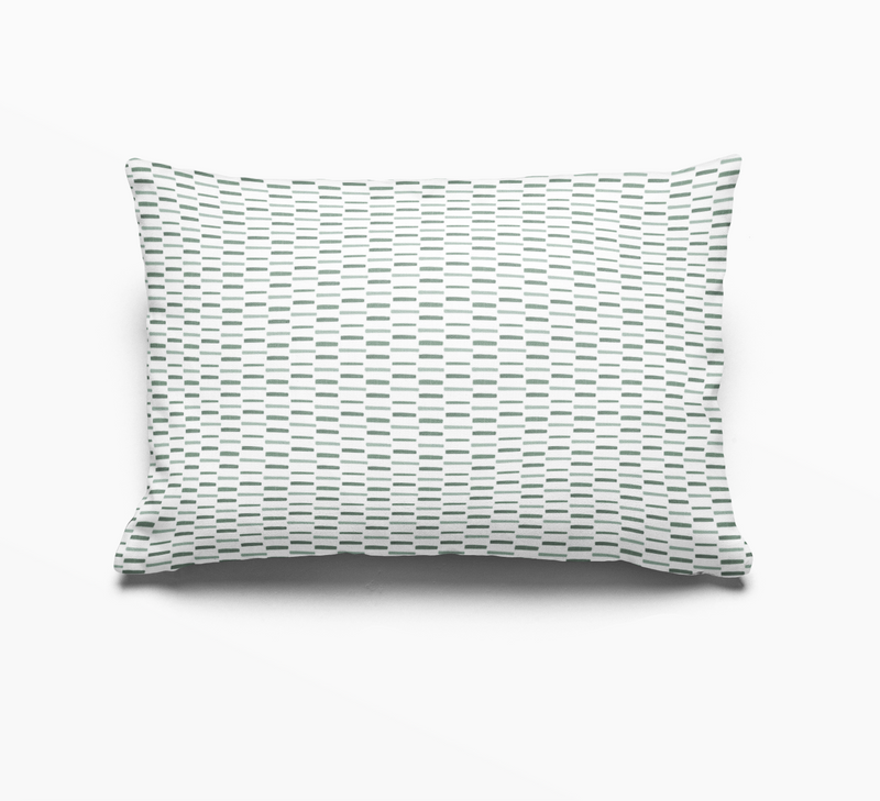 Sweetgrass Pillow in Fern