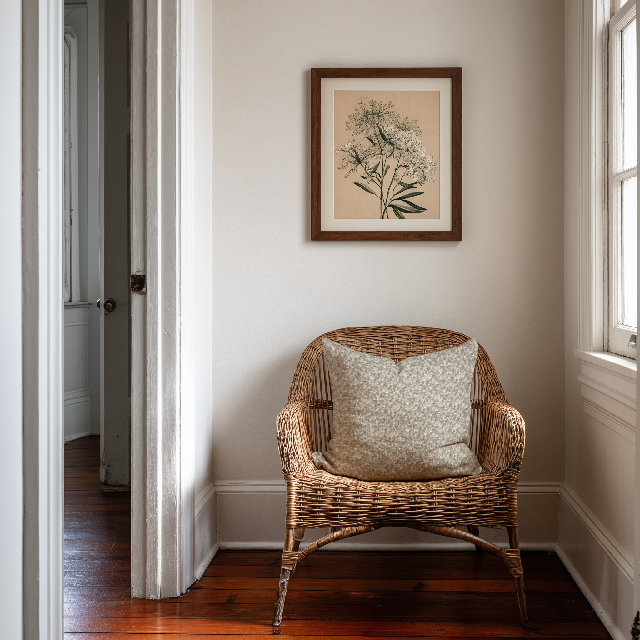 Emily Daws Tortoise pillows in Morel — original pattern, feather and down insert