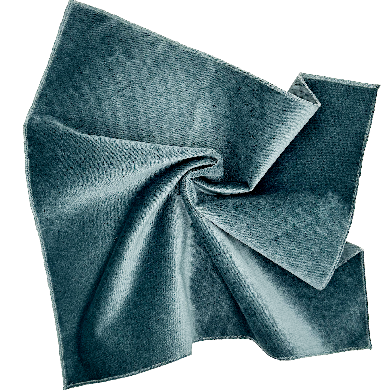Velvet Fabric in Jade