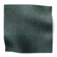 Velvet Fabric Swatch in Jade
