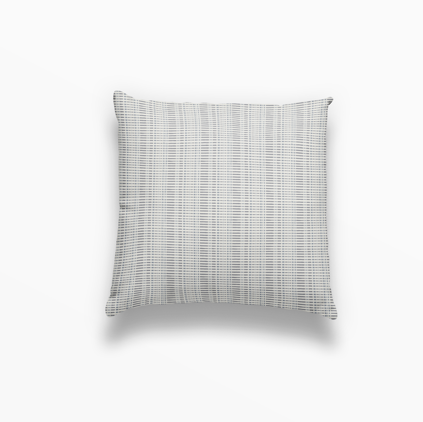 Birch pillow in Pigeon by Emily Daws – square throw pillow with floral motifs for cottage-style decor