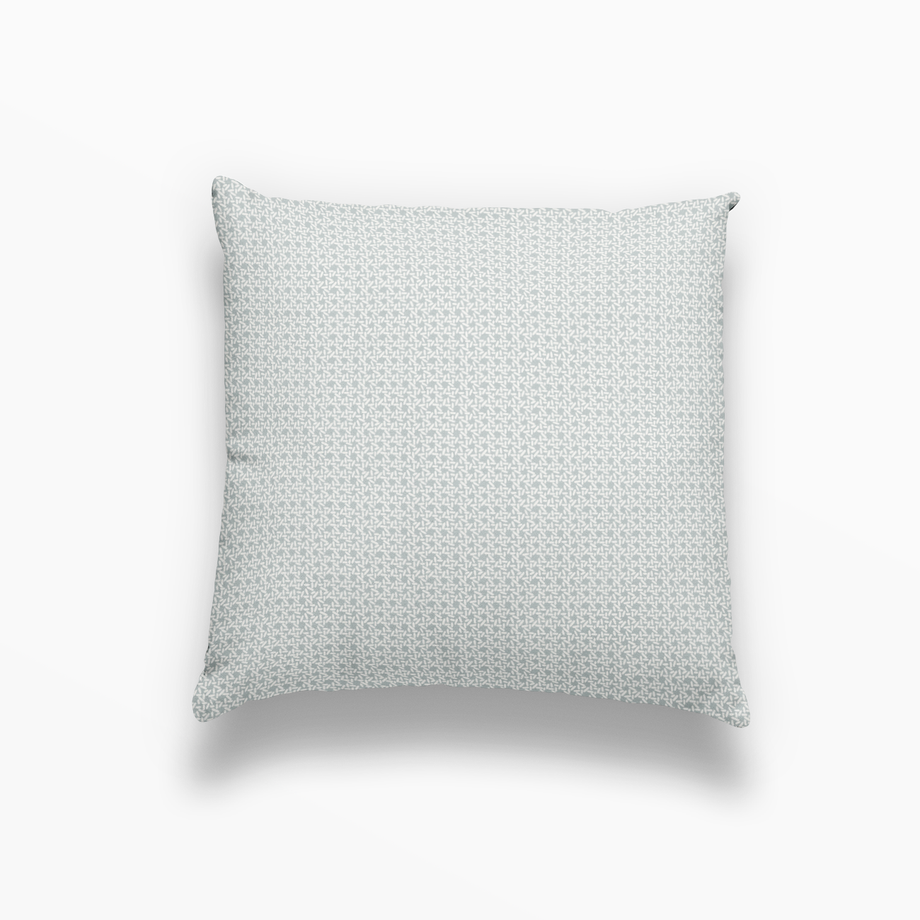 Carolina Rice pillow in Pear by Emily Daws – square throw pillow for layered Southern-style interiors